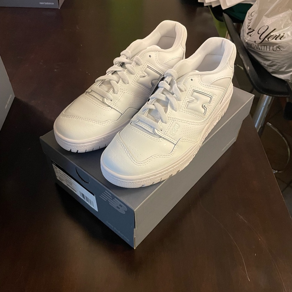 New Balance 550 Triple White